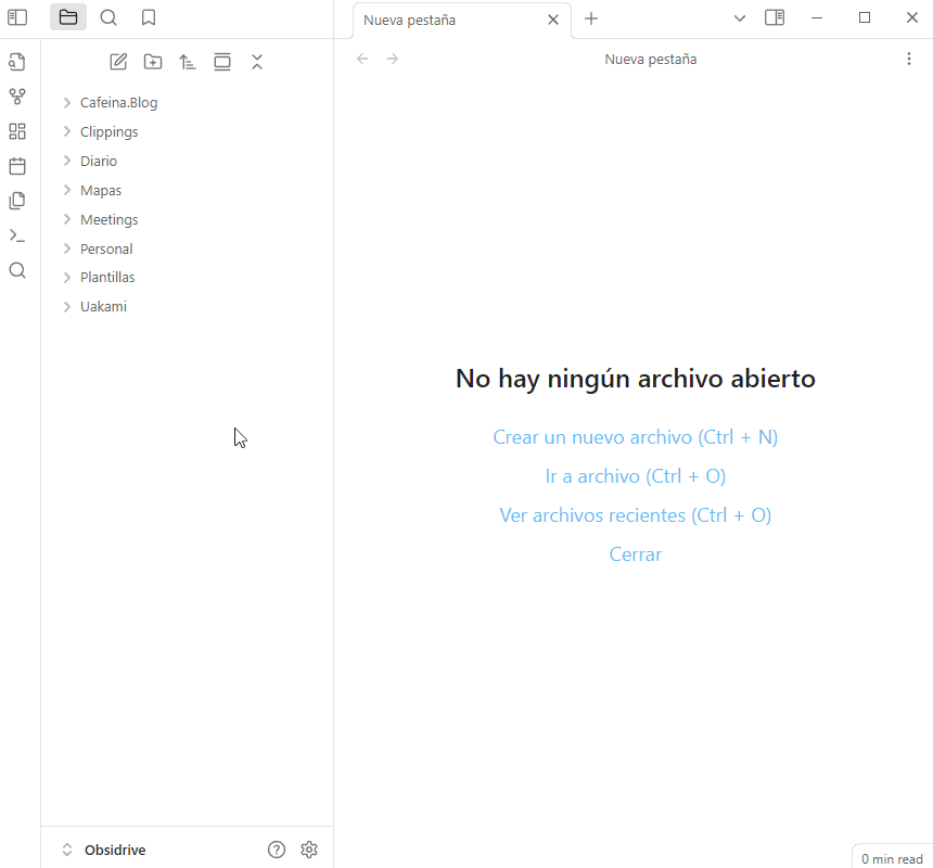 Obsidian: aplicación potente para escribir y organizar las ideas, de estilo minimalista. Crea tu second brain.